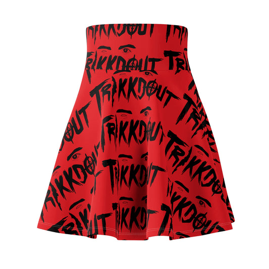 Women's Trikkdout Custom Red Max Skirt
