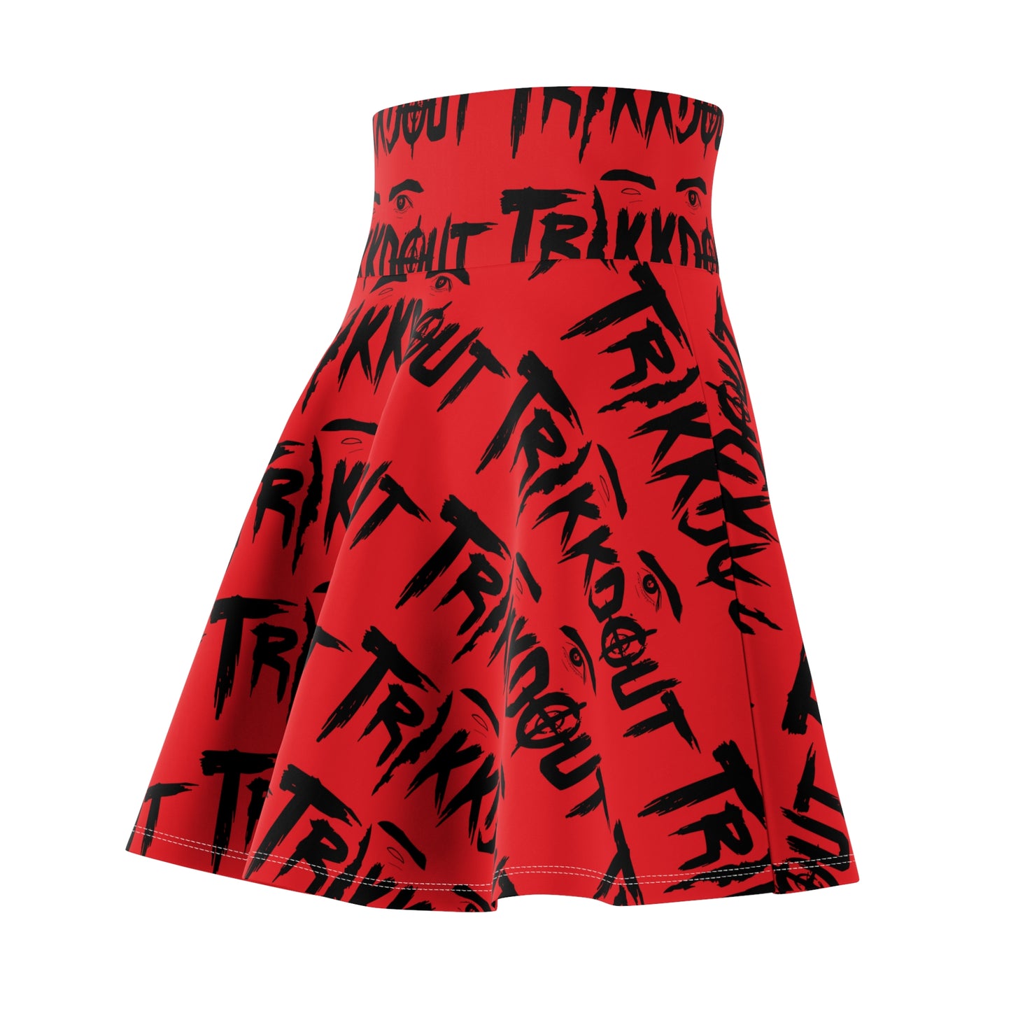 Women's Trikkdout Custom Red Max Skirt
