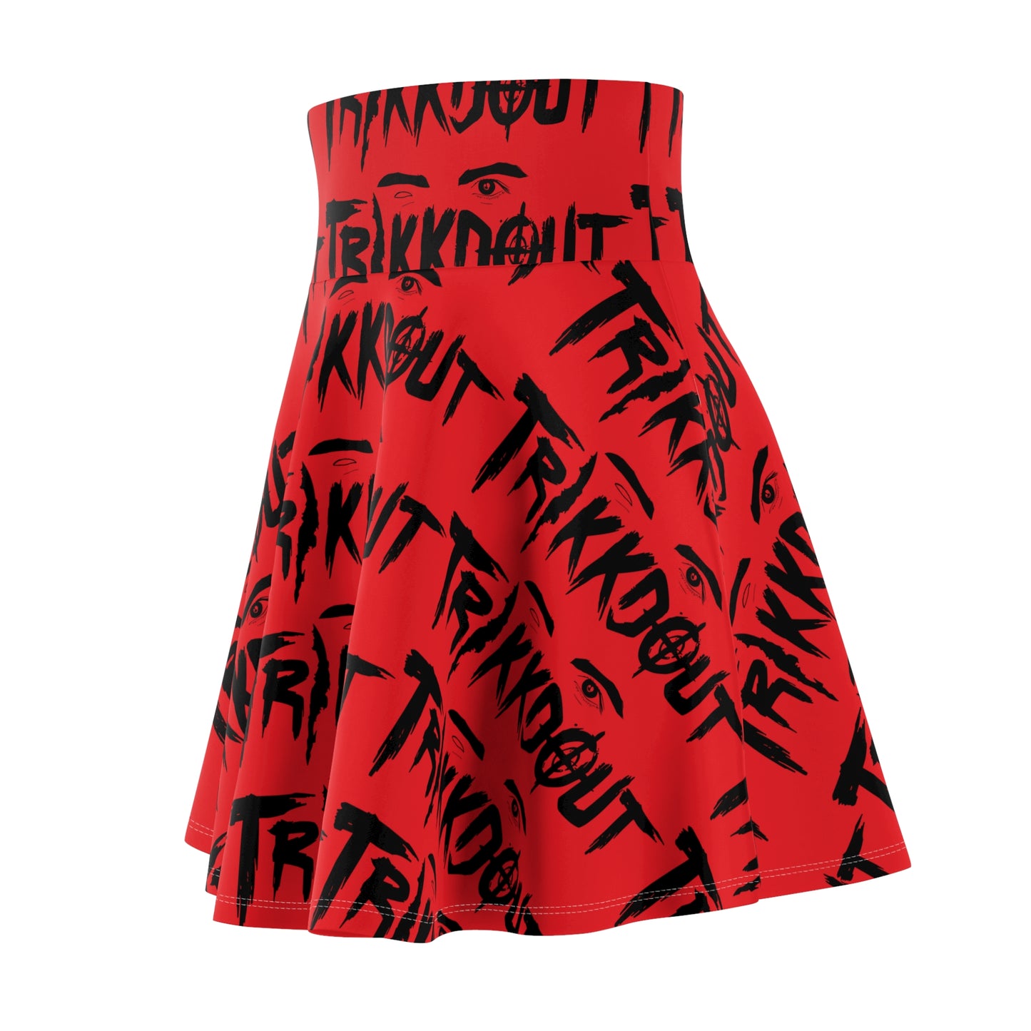 Women's Trikkdout Custom Red Max Skirt
