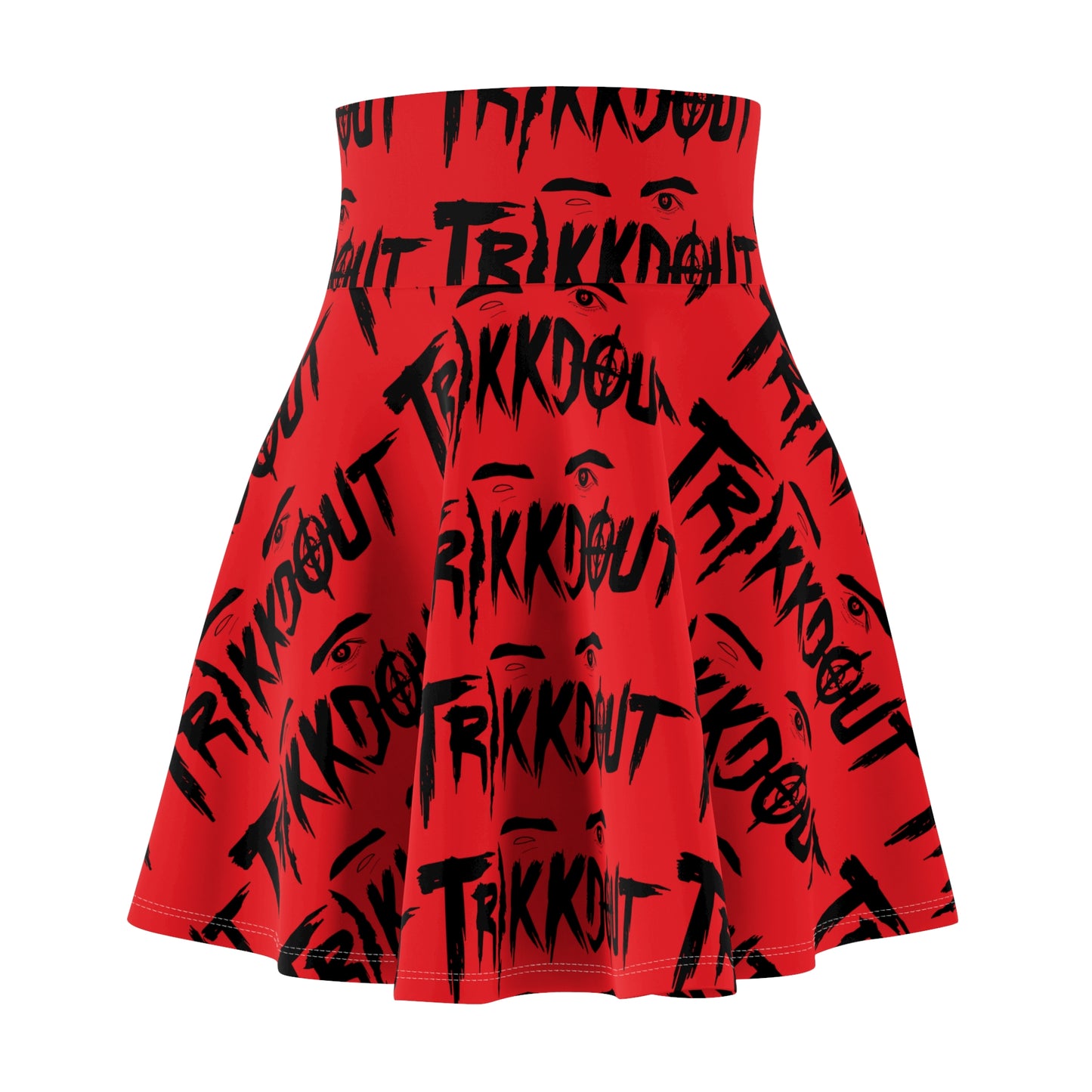 Women's Trikkdout Custom Red Max Skirt