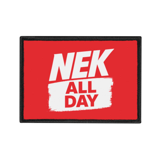NEK ALL DAY Iron-On Patches