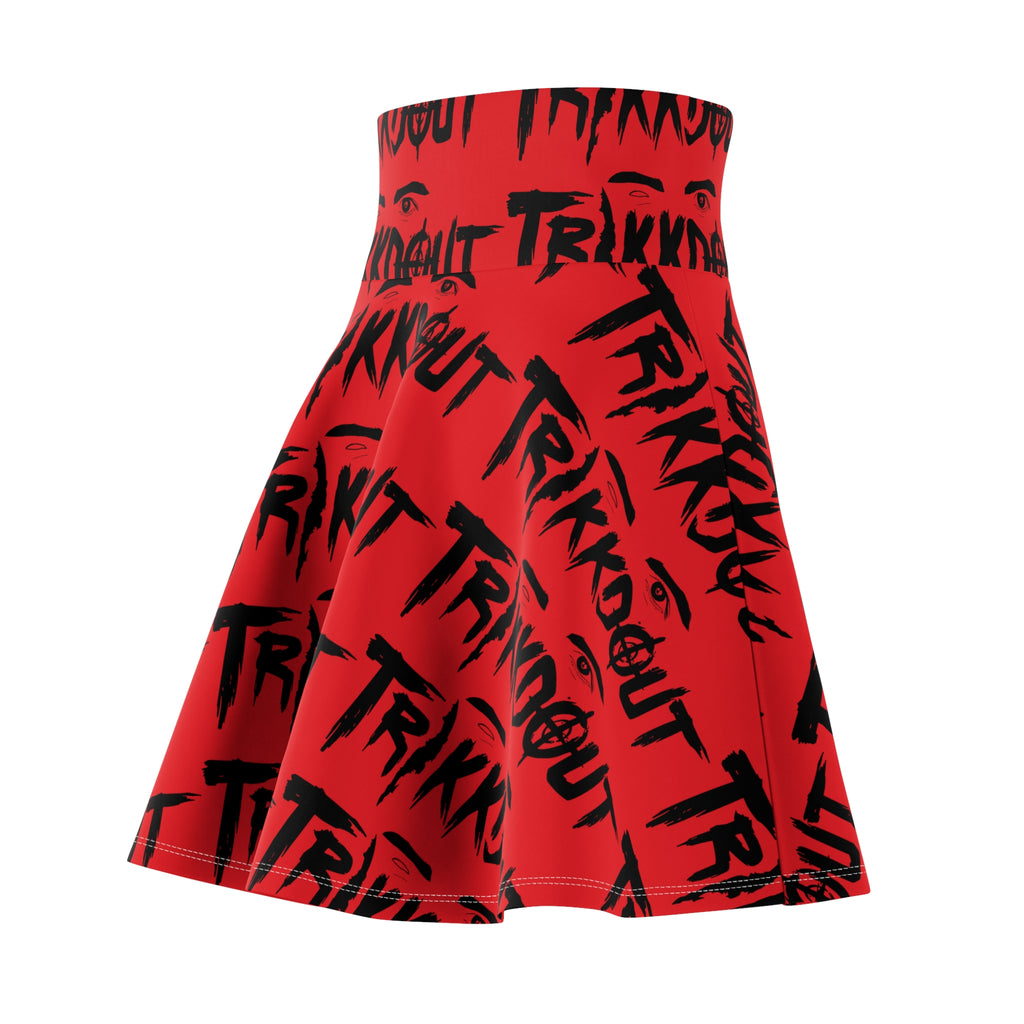 Women's Trikkdout Custom Red Max Skirt