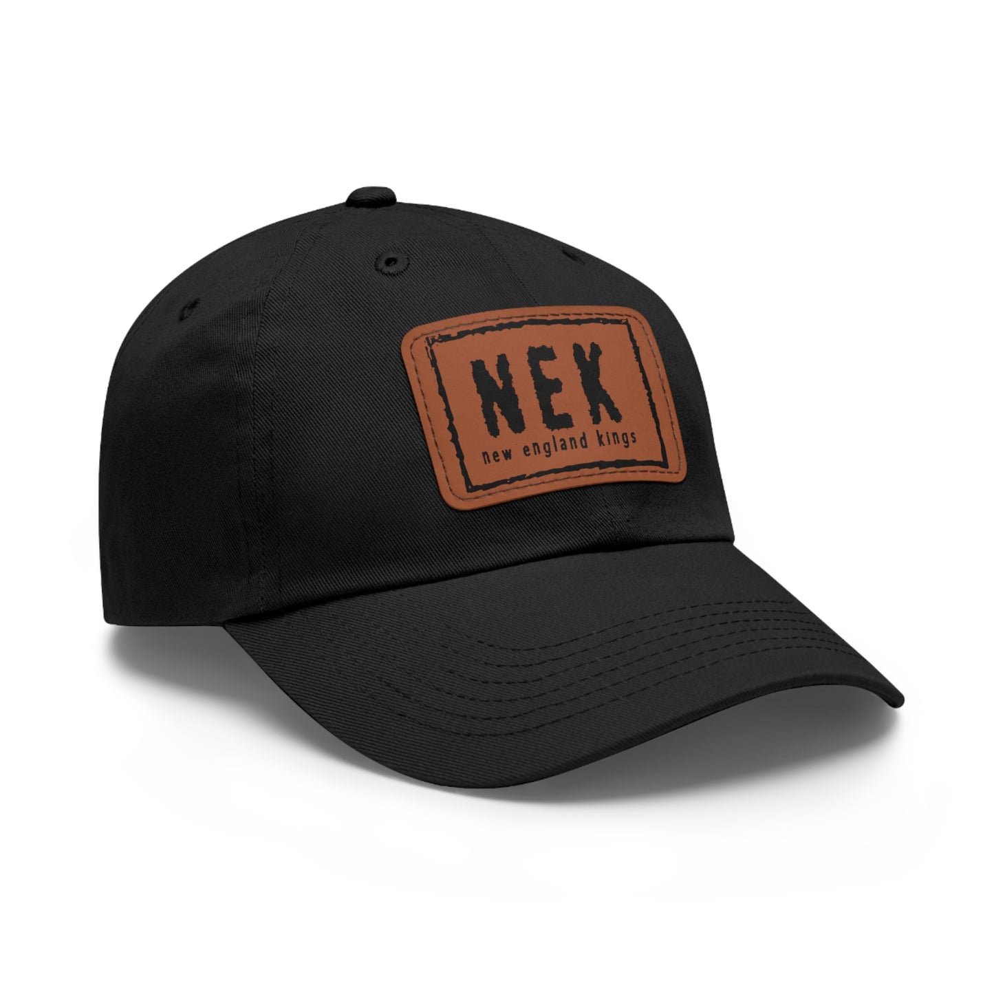 NEK Dad Hat with Leather Patch