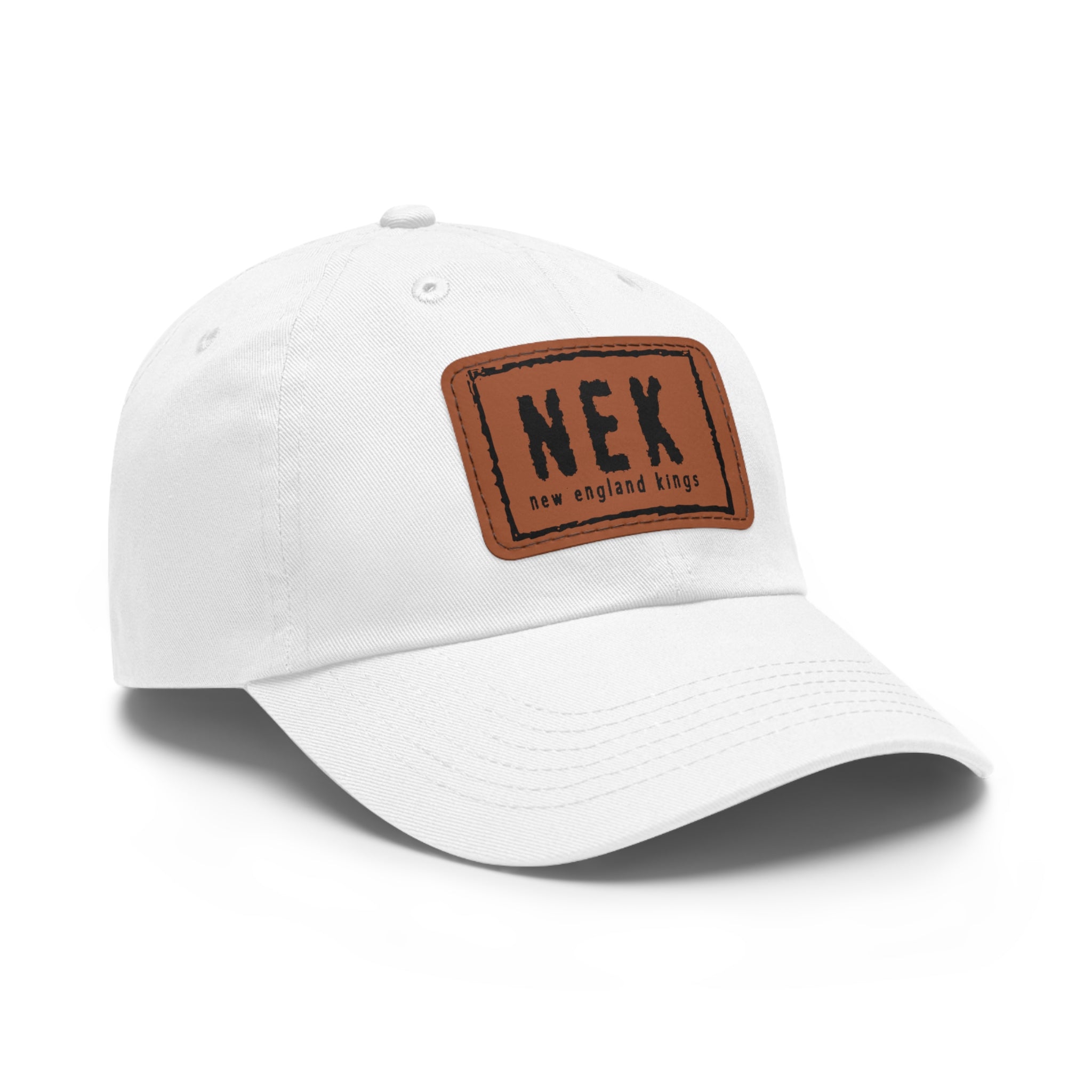 NEK Dad Hat with Leather Patch