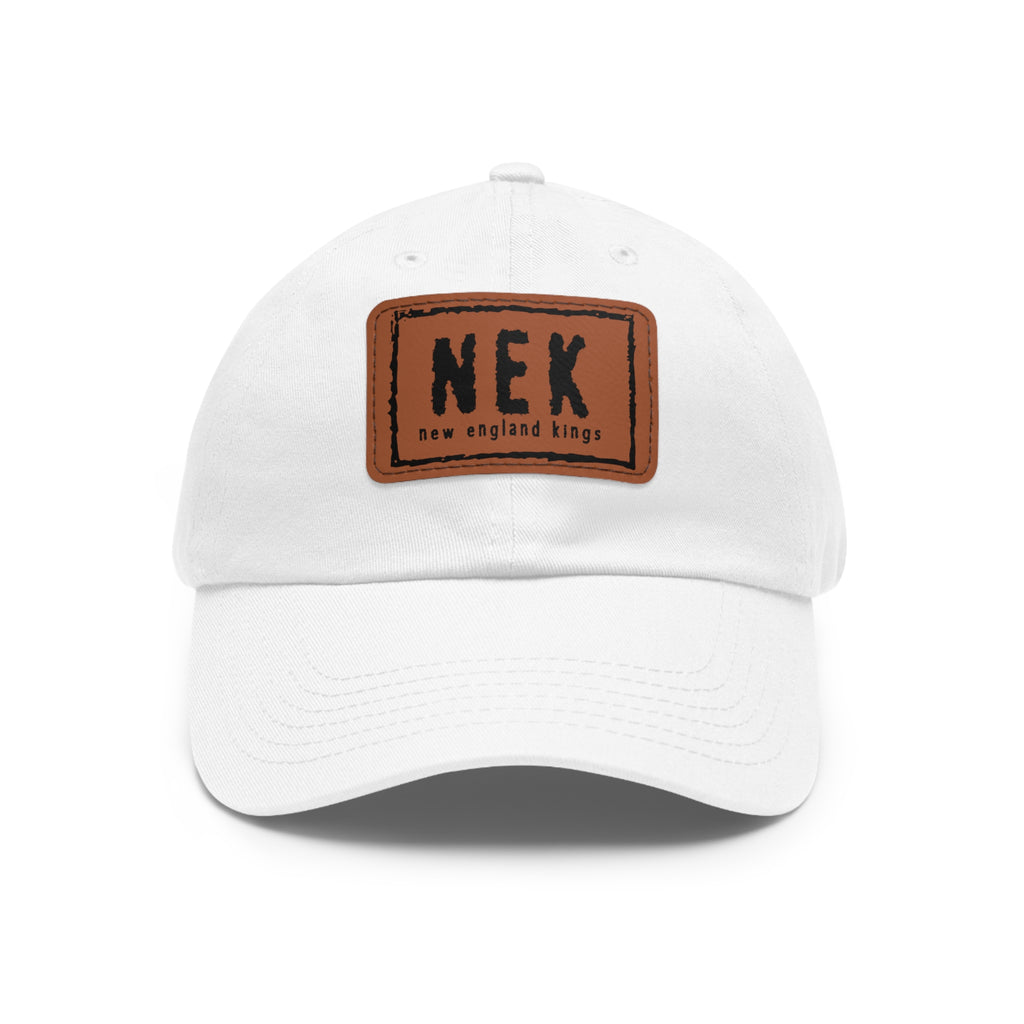 NEK Dad Hat with Leather Patch