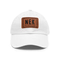 NEK Dad Hat with Leather Patch