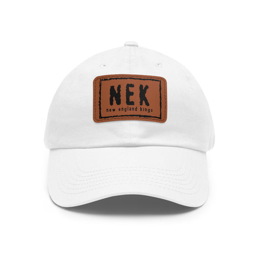 NEK Dad Hat with Leather Patch