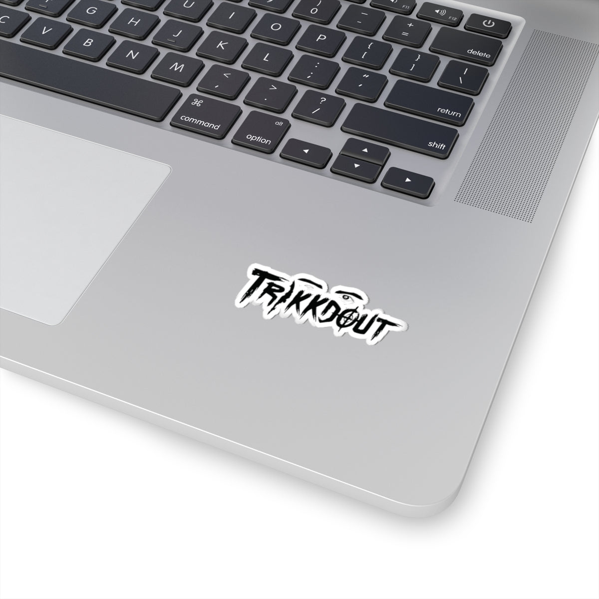 Trikkdout Black Logo Stickers