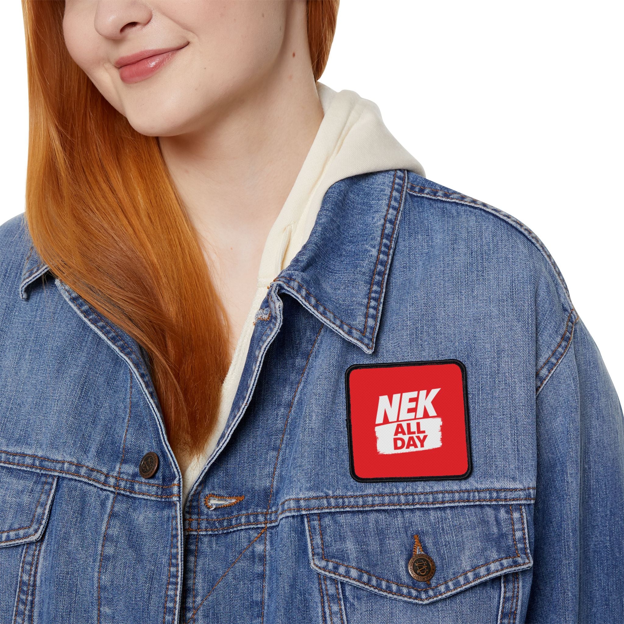 NEK ALL DAY Iron-On Patches