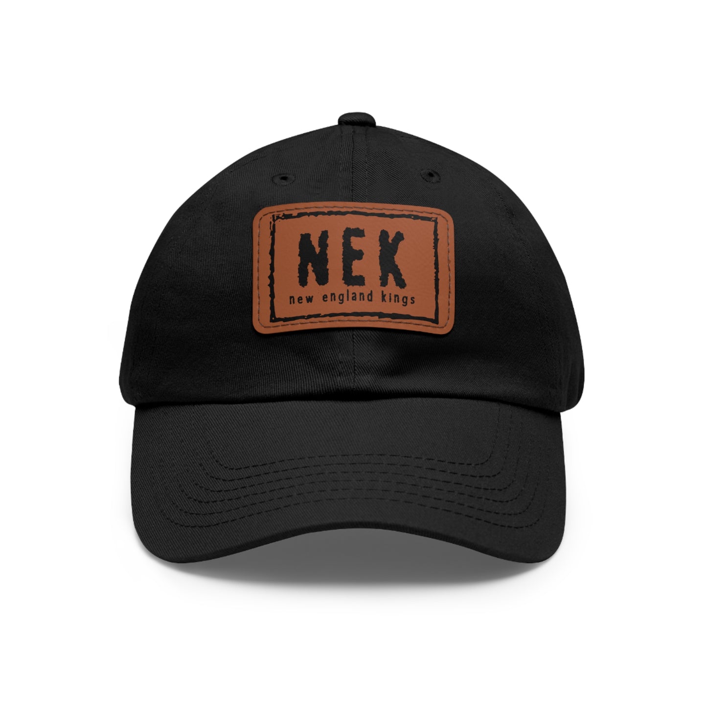 NEK Dad Hat with Leather Patch